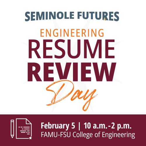 Resume Review Day invite graphic