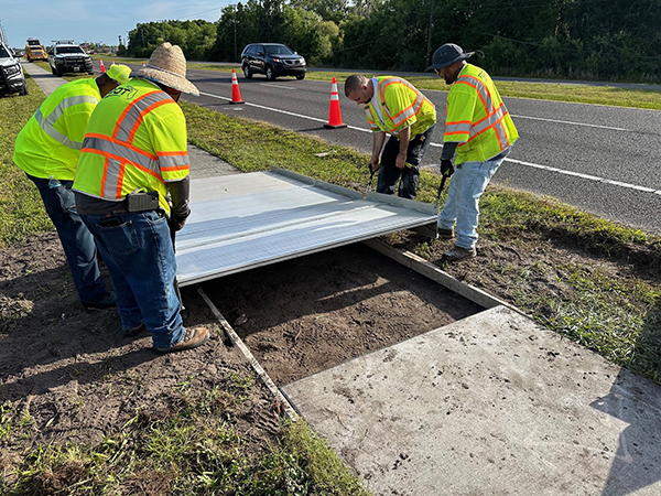 photo of span path product installation