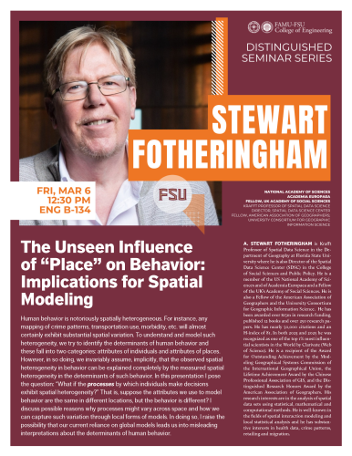 DSS Flyer for STewart Fotheringham, speaker