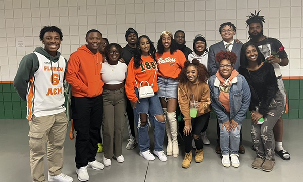 photo of group of famu students