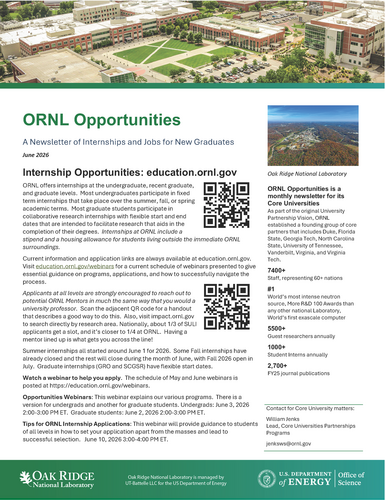 Click this graphic for internship opportunities.