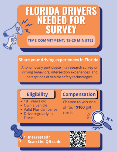 Click on the flyer to take the survey