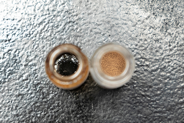 closeup shot of biodegradable polymers from chung lab at famu-fsu college of engineering