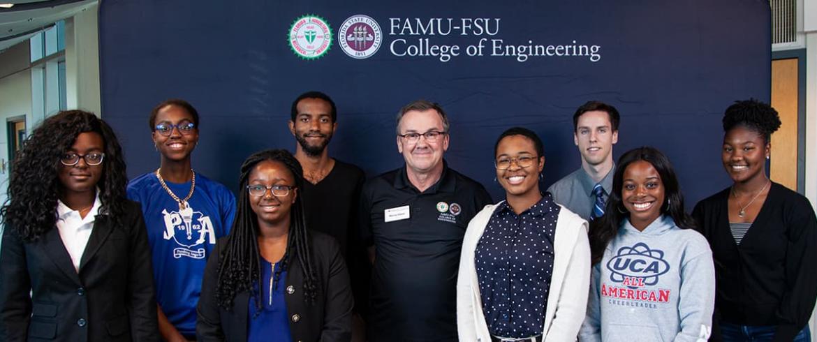 Dean J. Murray Gibson and student scholars recipients