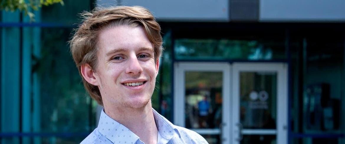 Charlie Edbrooke, mechanical engineering student