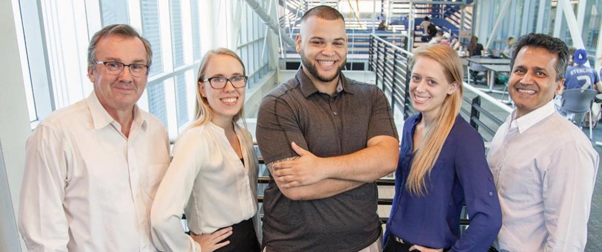 Dean Murray Gibson, Eugenia Stanisauskis, David Perez, Shannon Helsper, Dr. Farrukh Alvi