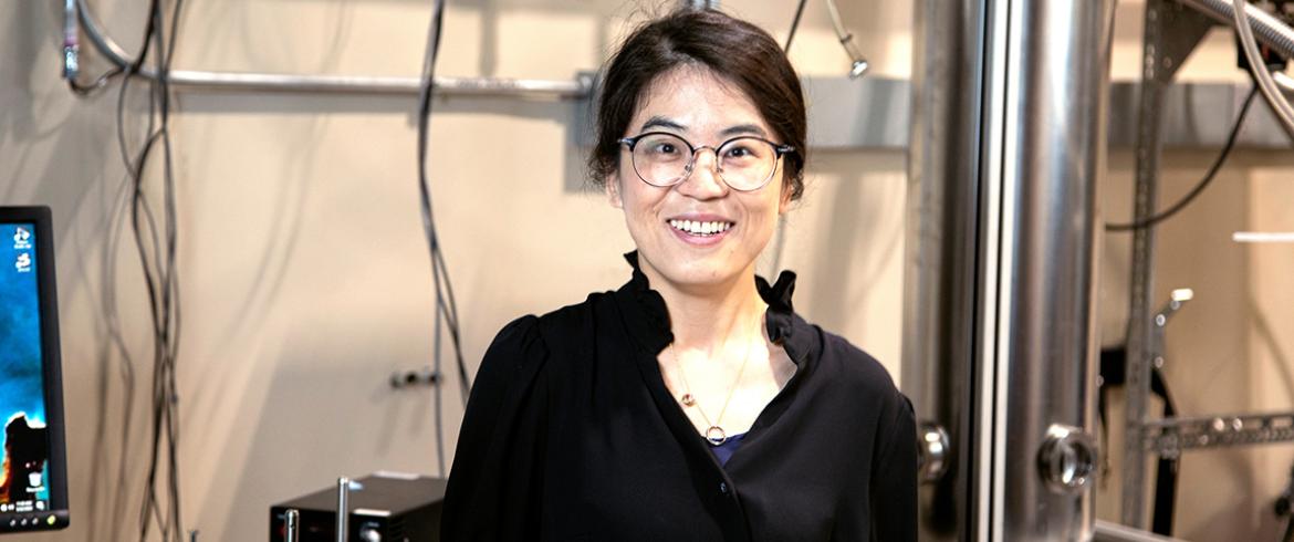 photo of mechanical engineering postdoc yuan tang phd at the famu-fsu college of engineering and national mag lab