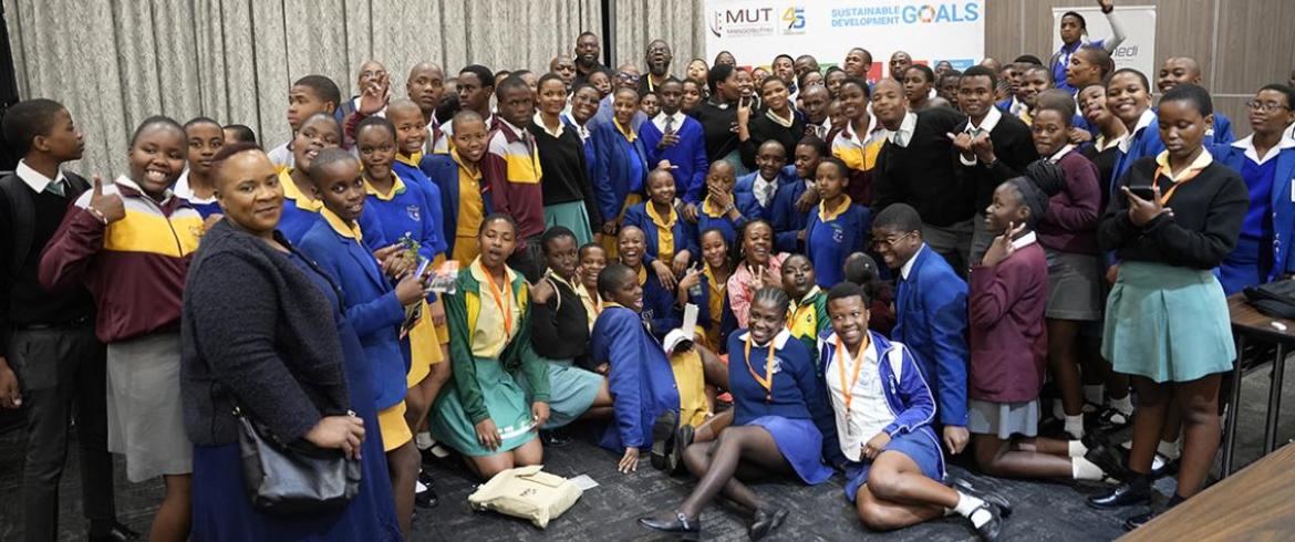 photo of nexus students in durban south africa