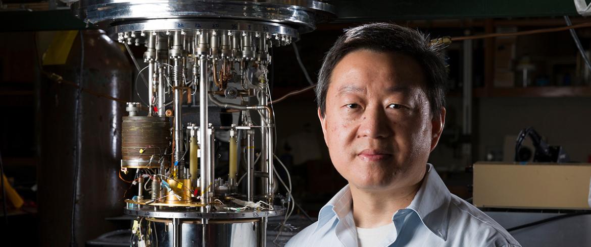portrait of famu-fsu engineering professor wei guo at the nhmfl