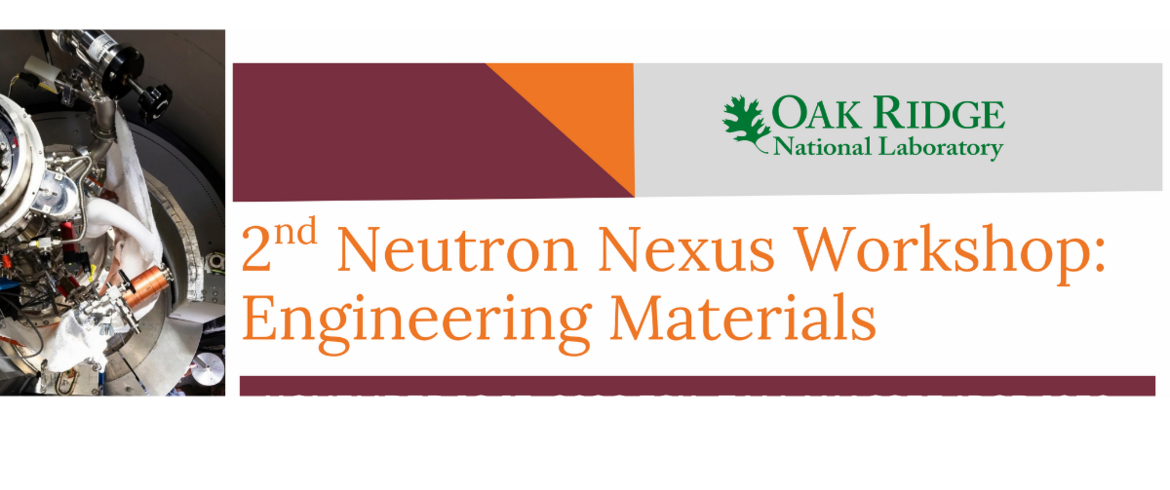 ORNL Nexus Workshop Flyer Header with info.