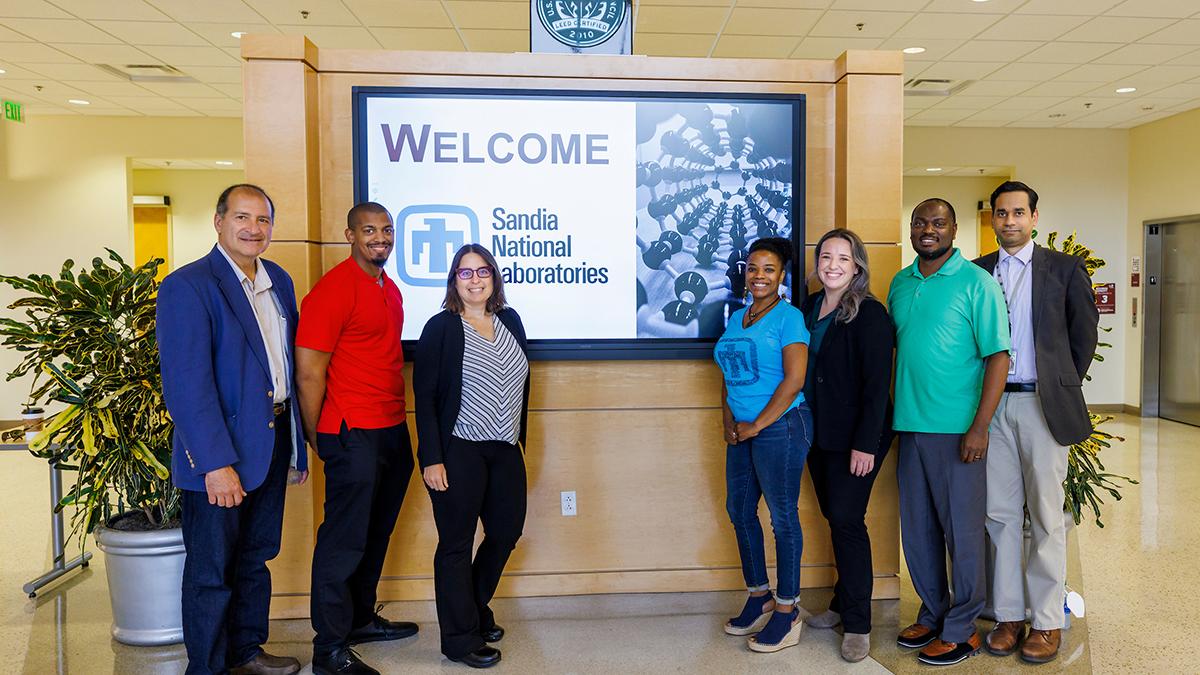 sandia tour group photo